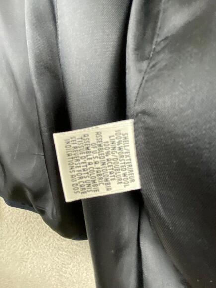 Talbots Blazer Womens 8 Blue Wool One Button Jacket - Picture 5 of 12